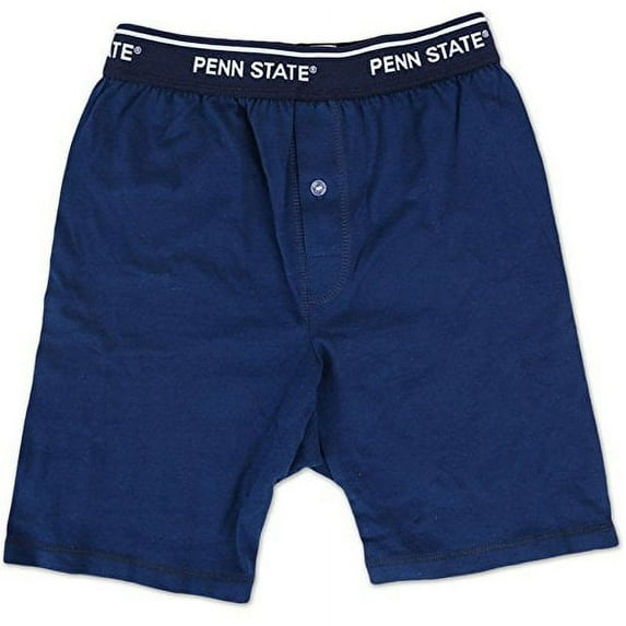Penn Adult Men Elastic Waist Boxer Brief - Navy - Grey - Beige Singles or Assorted 3-Pack (Size XS Navy)