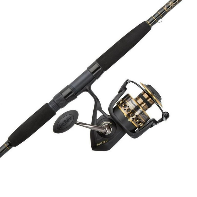 PENN Battle® II Combo, 7' Medium Heavy Fishing Rod, 5000