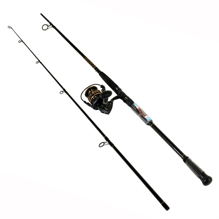 Penn Battle II Spinning Rod and Reel Combo - Full Metal Body - Walmart.com