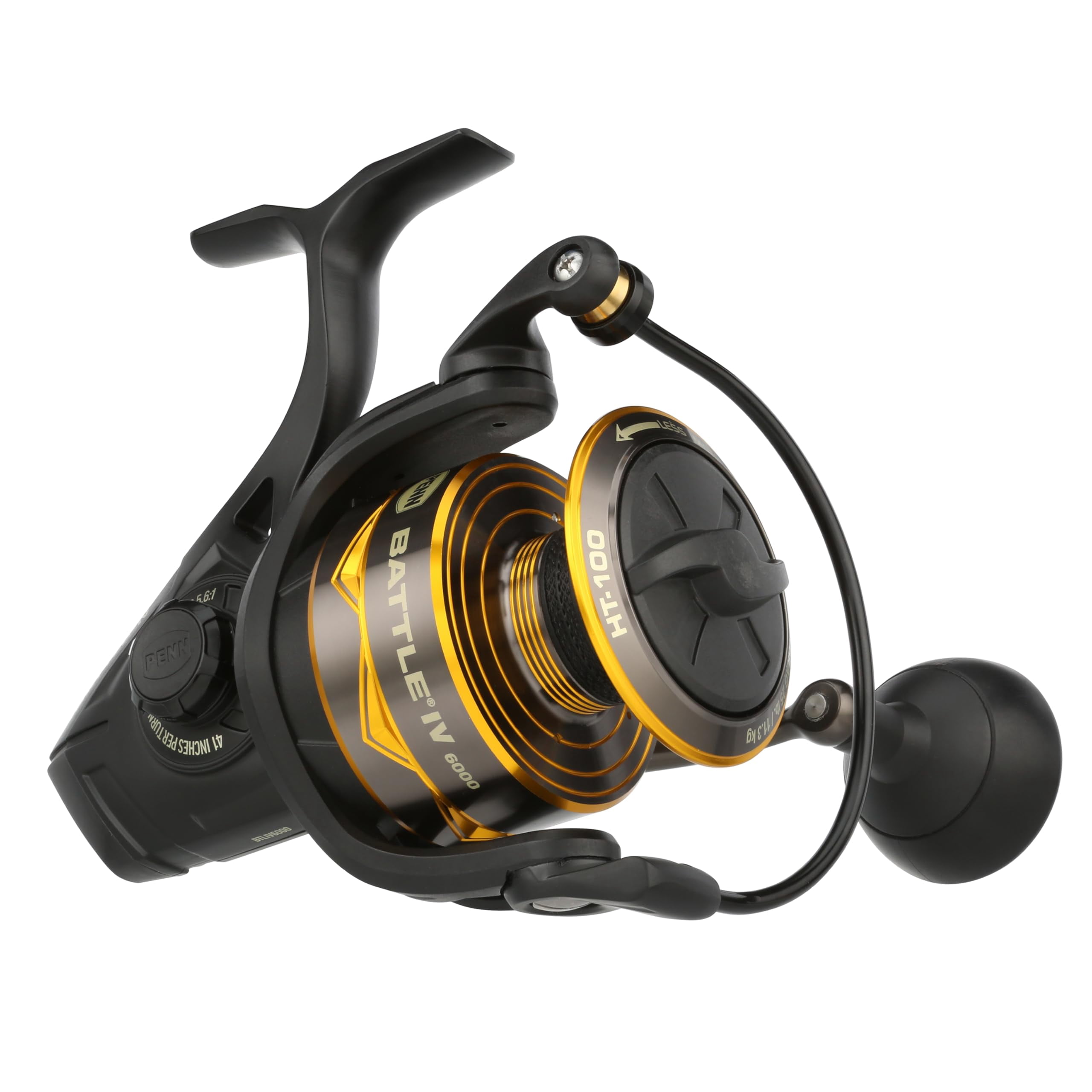 cheapest penn fishing reels General Purpose Level Wind Conventional Nearshore/Lake Reel, HT-100 Star Drag, max of 10lb The PENN Battle IV is stronger and more durable than ever before Penn Spinning Fishing Reels for