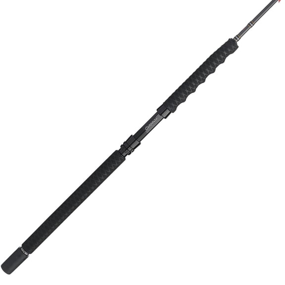 Penn Carnage III Boat Conventional Spinning Fishing Rod, 7, Loads 20  40 Lbs, Black
