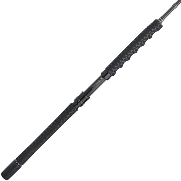 Penn Carnage III Jig Conventional Spinning Fishing Rod, 6, Loads 80 200 Lbs, Black