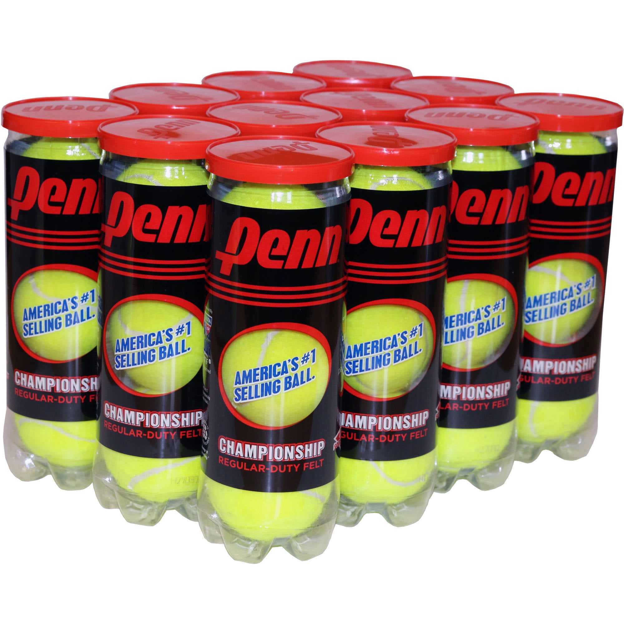 Penn Championship Regular Duty Tennis Ball Case (12 cans, 36 balls