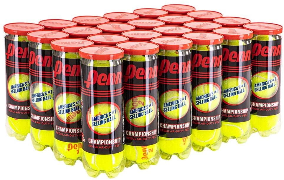 Penn Championship Regular Duty Tennis Ball Case 24 Cans (72 tennis