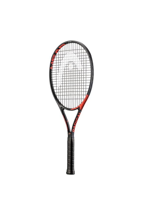 Composite Tennis Racquet, Graphite Black Orange