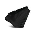 thumbnail image 1 of Penn Cushioned No Show Socks for Men Breathable Athletic Socks with Moisture-Wicking Quick Dry Fiber, 15 pk, Black, 1 of 7