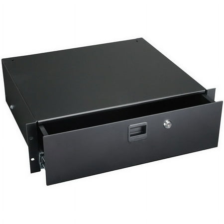 Penn-Elcom 3233LK Locking Rack Drawer 3U 3 Space