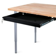 Penn Elcom EX-6171B Desk Mount Laptop Vented Security Drawer for Office, School, Home with Keyed Lock