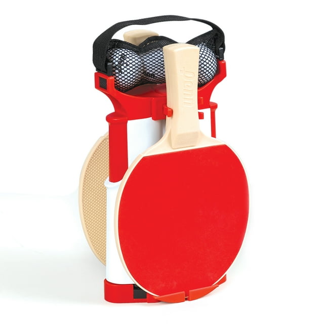 Penn Everywhere Table Tennis Net & Post Set with 2 Ping Pong Paddles