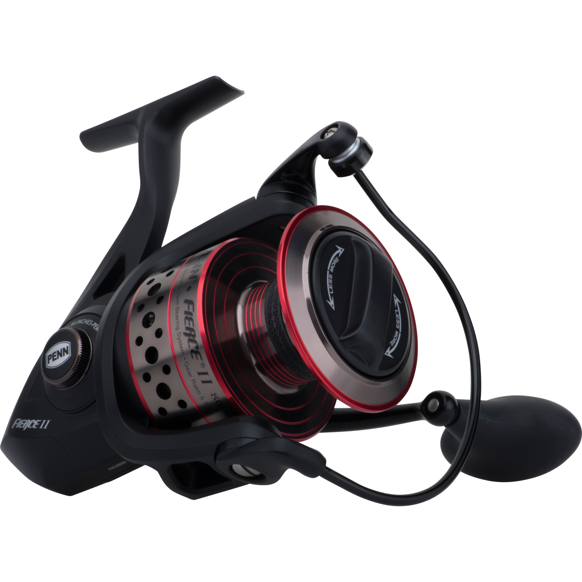 Penn Fierce II Reel Spinning Fishing Reel, 5Bb 5:3.1 310/25