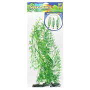 Penn Plax Aqua-Plants Plastic 16-inch Aquarium Plants, 3-Count Pack, Green