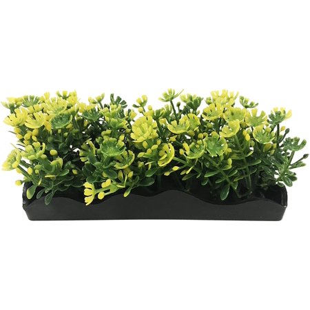 Penn-Plax Aqua-Scaping Small Yellow Bunch Plant-5 Piece PDQ