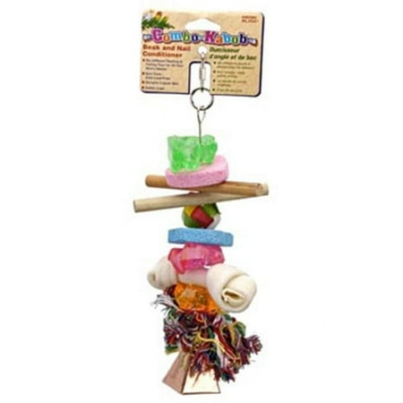 Bird Toys Cage Habitat Combo-Kabob for Parrots Penn Plax BA922
