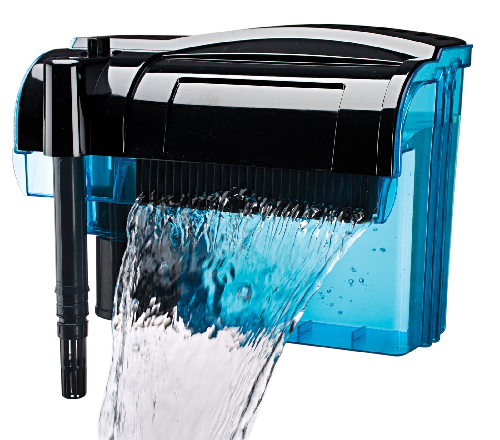Penn-Plax Cascade 300 Power Filter – Hang-on Filter with Quad Filtration