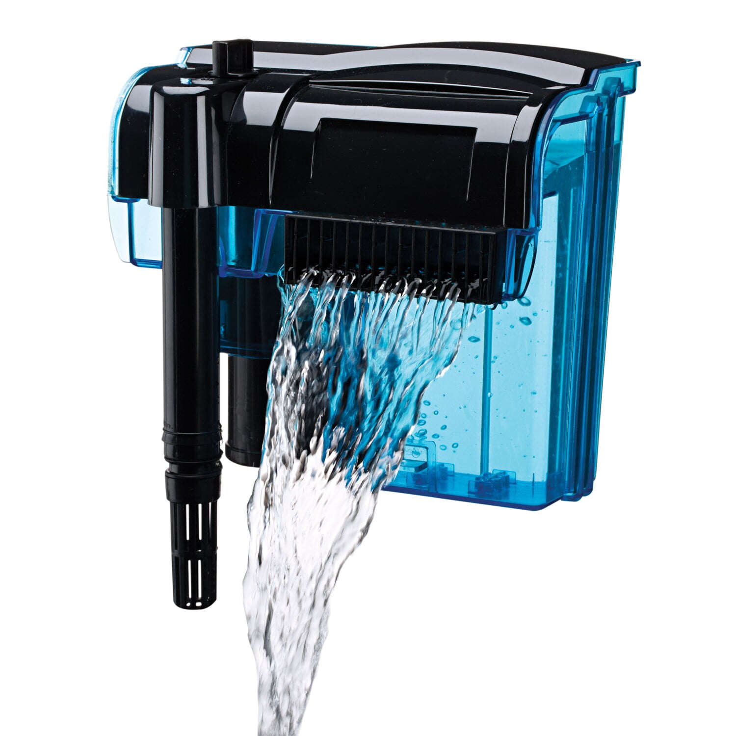 Penn-Plax Cascade 80 Power Aquarium Filter – Hang-on Filter with Quad Filtration
