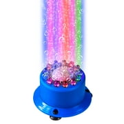 Penn-Plax Cascade Multicolor Rainbow LED Air Stone for Aquariums, 2.5” Diameter