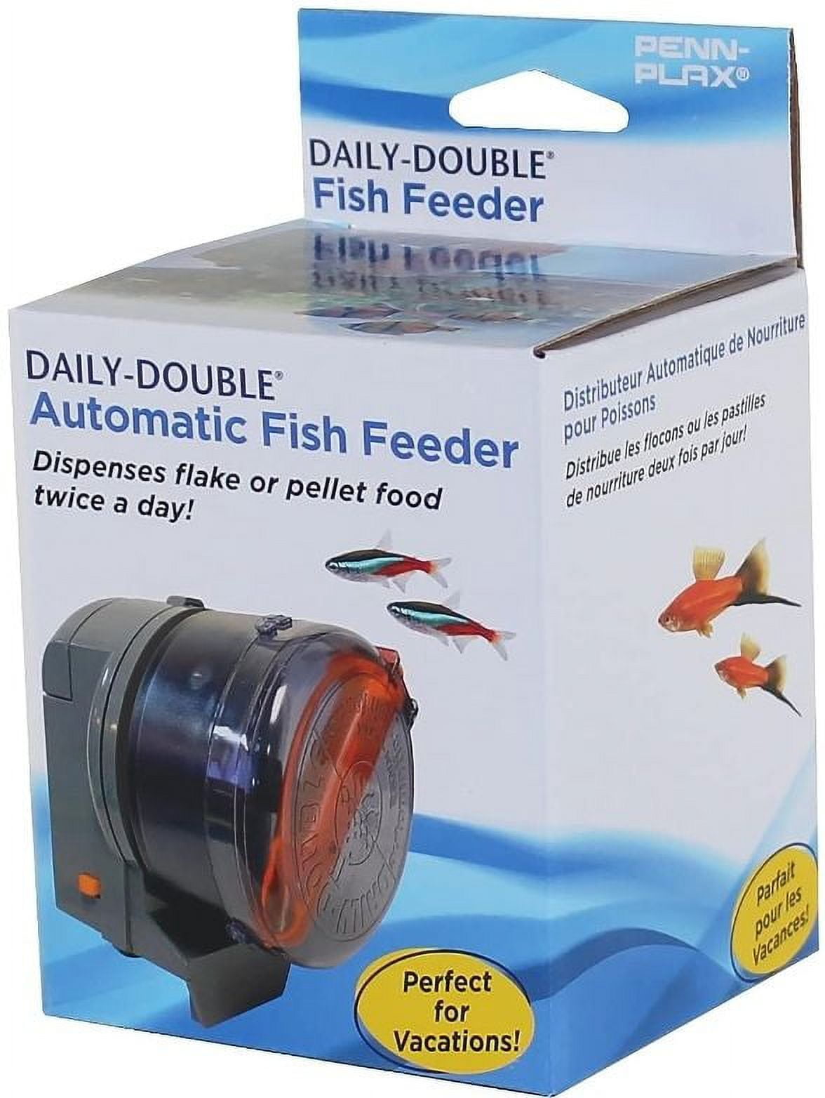 Penn Plax DailyDouble Automatic Fish Feeder (2 Packs)
