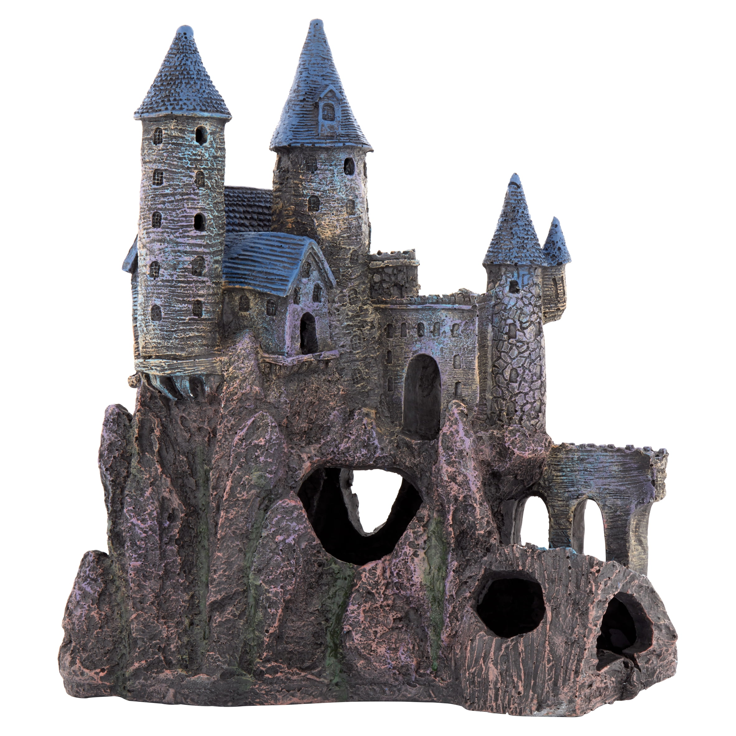 Penn-Plax Deco-Replicas Age-of-Magic Magical Blue Castle