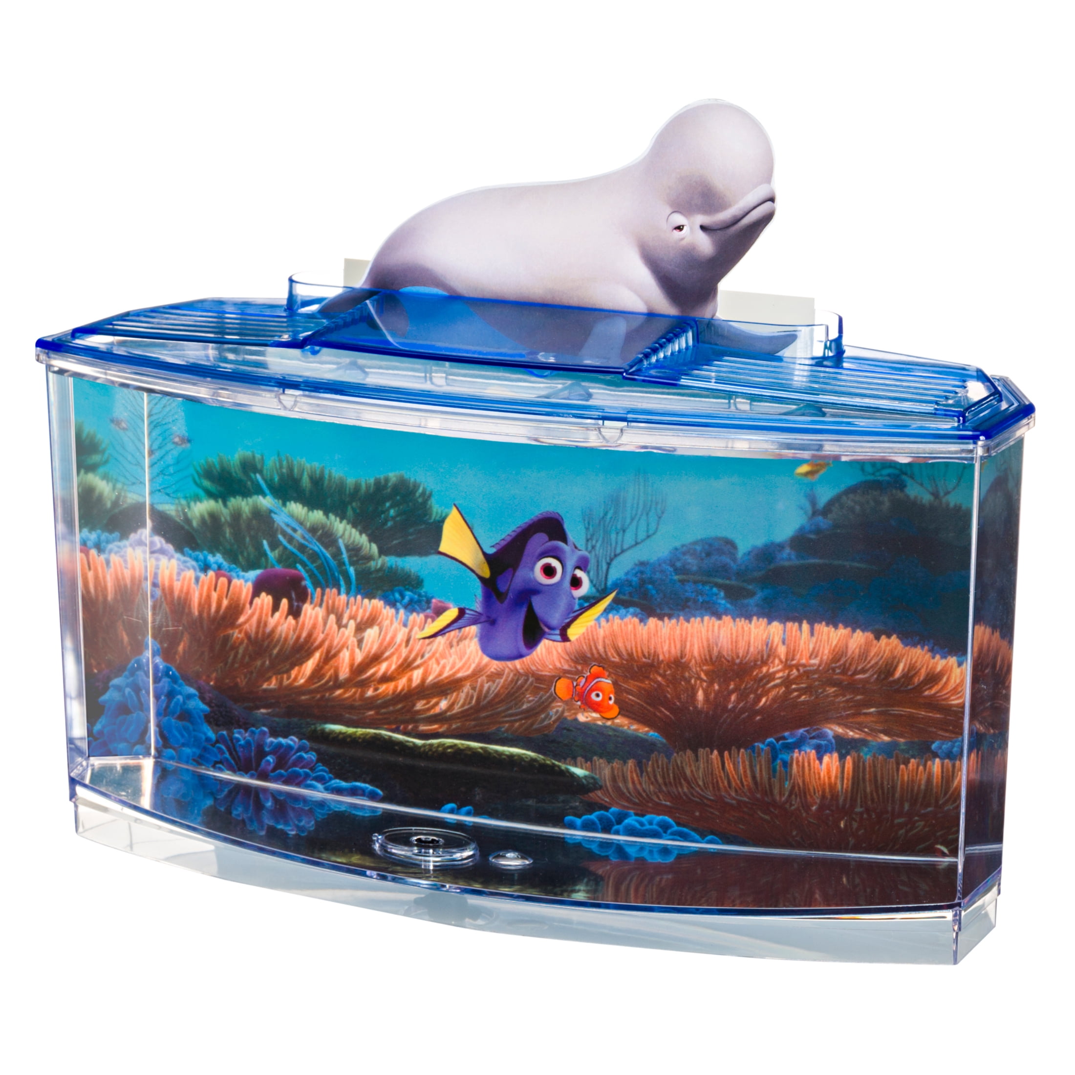 Penn-Plax Disney Pixar Finding Dory Betta Fish Tank Kit - up to Half A  Gallon (FDK108) 