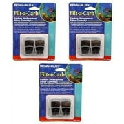 Penn Plax Filt-A-Carb for Multi-Pore and Undergravel E Filters- 6 Total 3 Packs with 2 per Pack