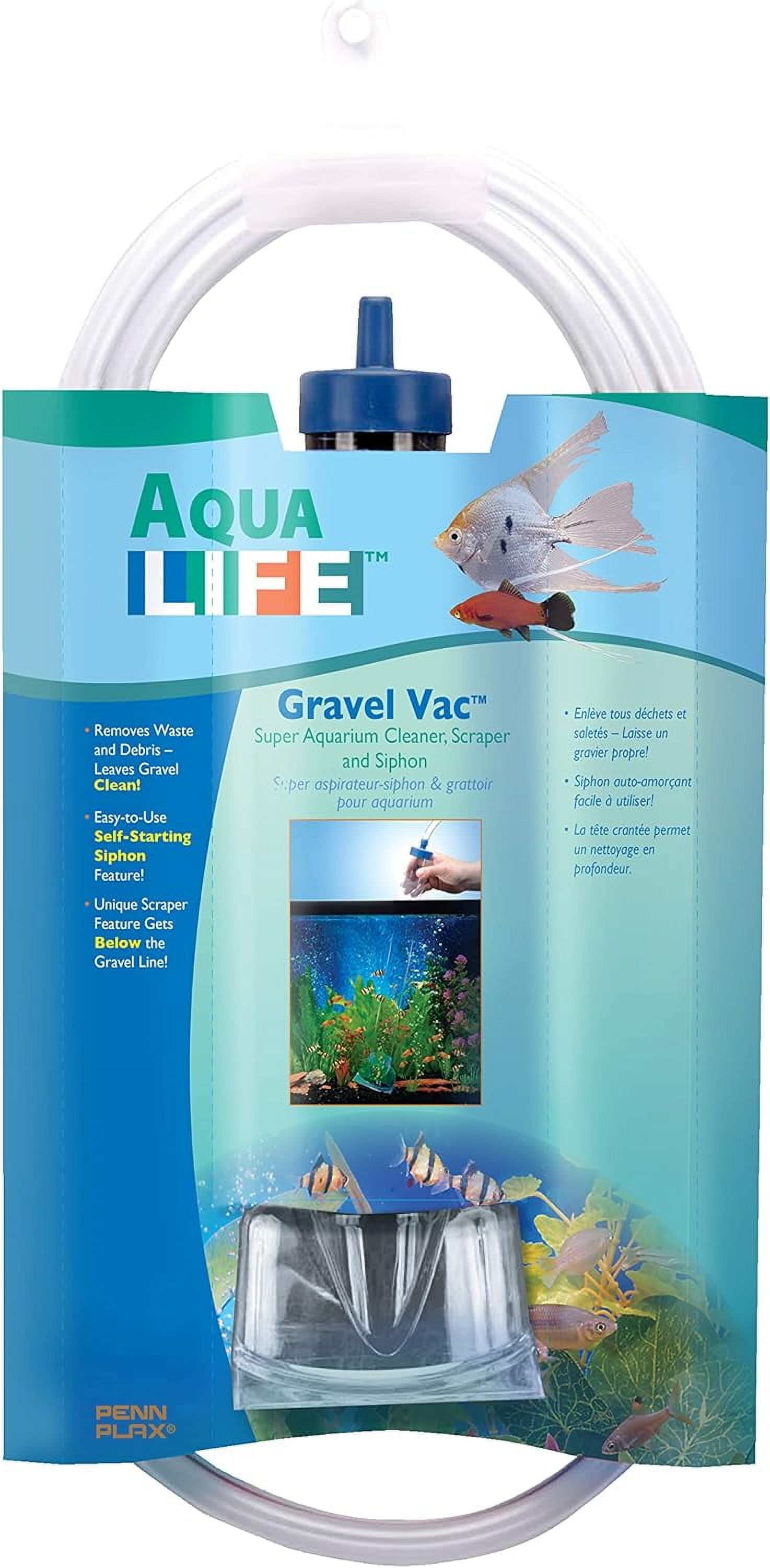 PennPlax Gravel Vacuum for Aquariums Make cleaning and tank