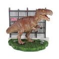 PennPlax Jurassic Park Aquarium Decoration TRex Escaping from
