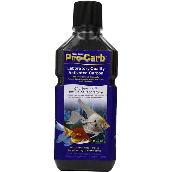 Penn-Plax Pro-Carb Contains Activated Carbon for Crystal Clear, Healthy Aquarium Water, 28-Ounce