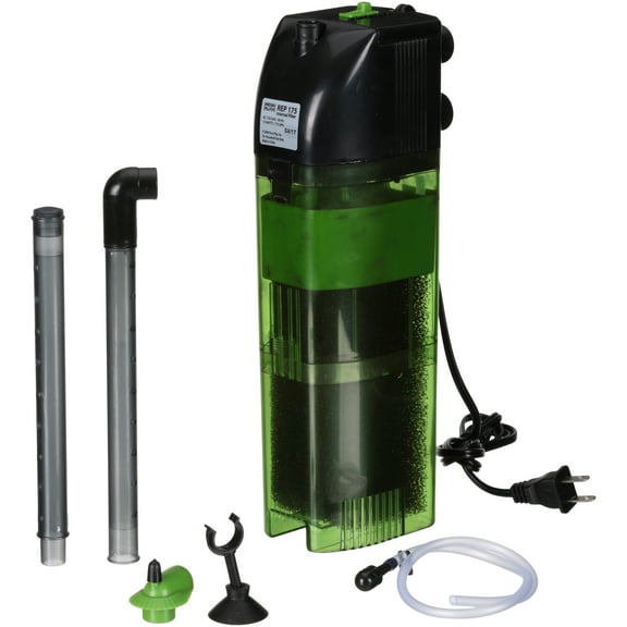 Penn-Plax Reptology Aquarium Filter for Turtle Tanks and Reptile Terrariums – 175 GPH Adjustable