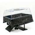 thumbnail image 1 of Penn-Plax Reptology Turtle Topper – Above Tank Basking Platform that Safely Mounts to Standard Size Tanks up to 55 Gallons and 13” Wide – Black Color, 1 of 8