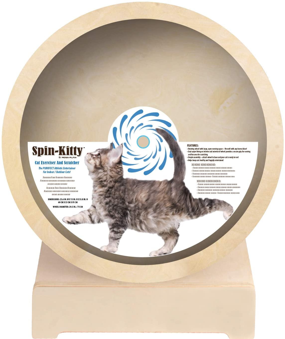 Outdoor hotsell cat wheel