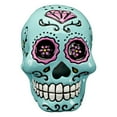 thumbnail image 1 of Penn-Plax Sugar Skull Aquarium Decoration – Blue – Large Resin, 1 of 2