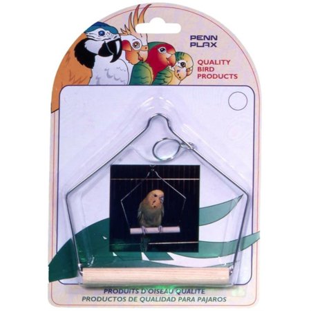 Penn Plax Wooden Parakeet Swing