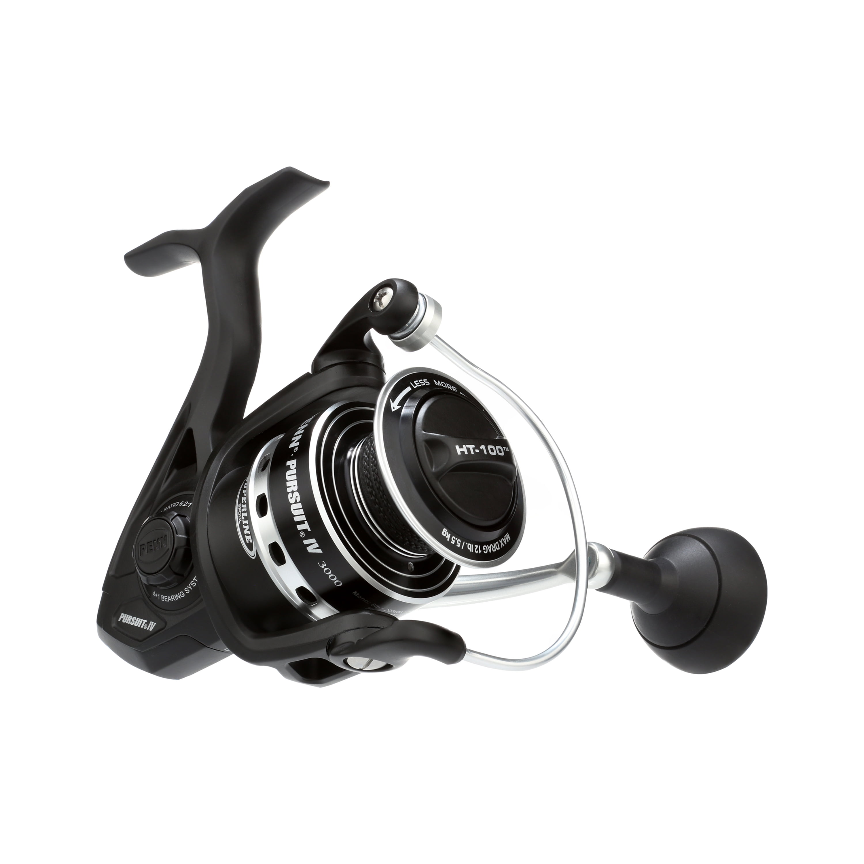 Penn Pursuit IV 3000 Size, Ultra Lightweight, Corrosion-Resistant Inshore  Spinning Fishing Reel with HT-100 Drag System - Walmart.com