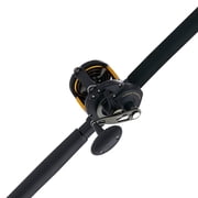PENN Squall II Lever Drag Conventional Fishing Combo, 66" Medium Heavy Rod, 50 Size Reel