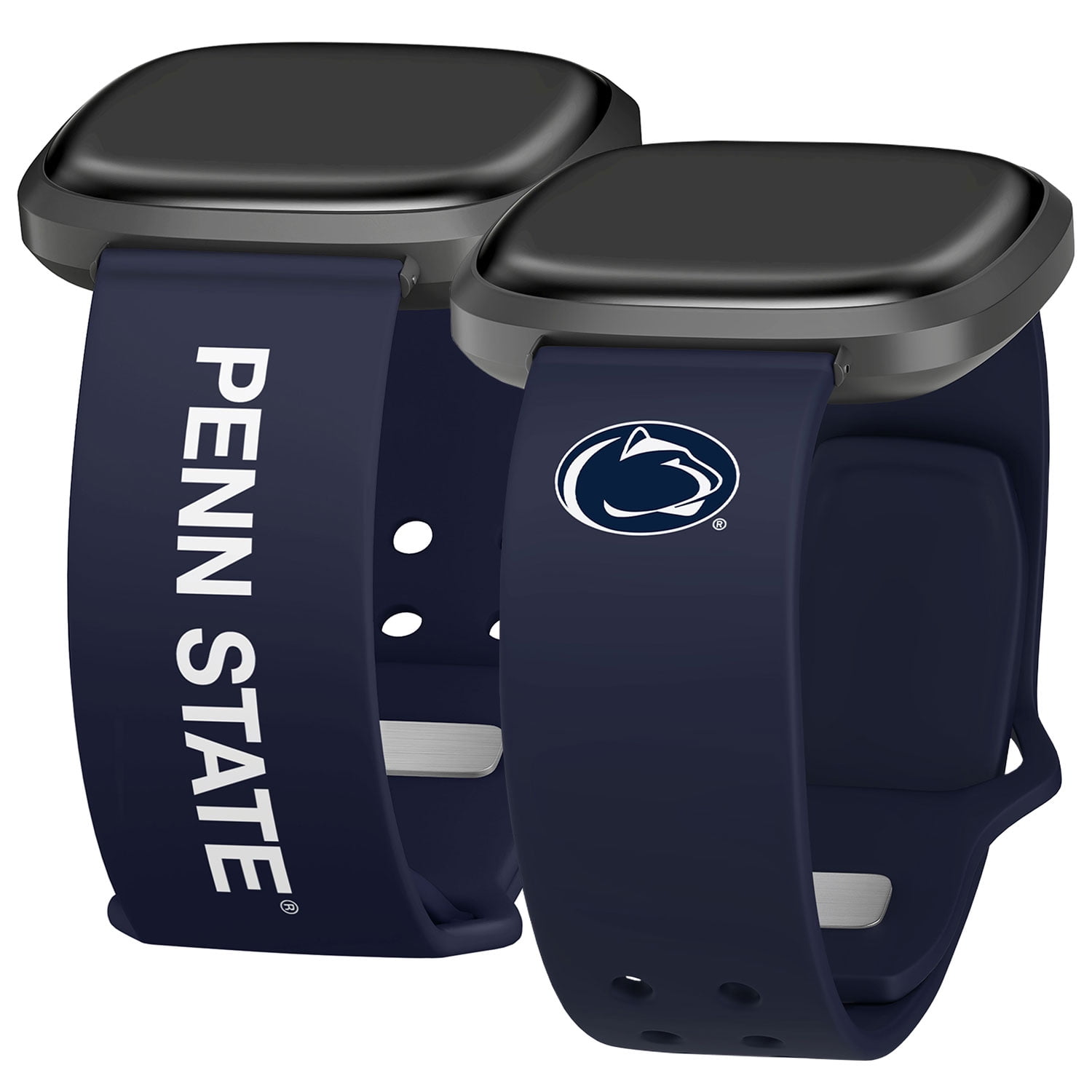 Penn St HD Iconic Edition Unisex Watch Band for FitBit Versa 3 & Sense (Short)