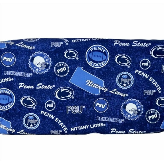 Penn State ~ Nittany Lion Pattern College Cotton Fabric 1/4 Yard 9 X 44