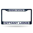 thumbnail image 1 of Penn-State-Lion's Navy Painted Metal Laser Cut License Plate Frame, 1 of 5