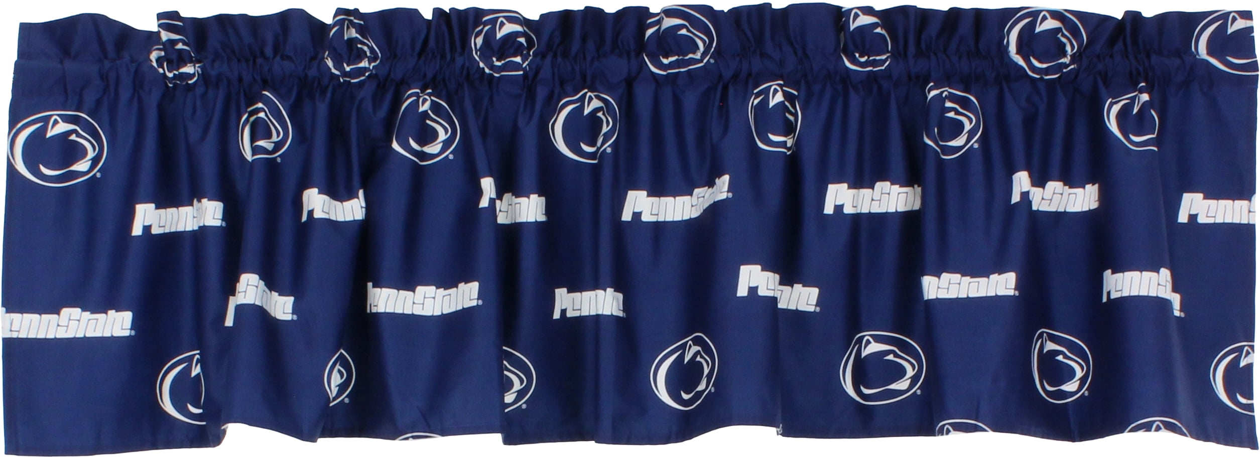 Penn State Nittany Lions 100% Cotton, 84" x 15" Curtain Valance, 1 Panel