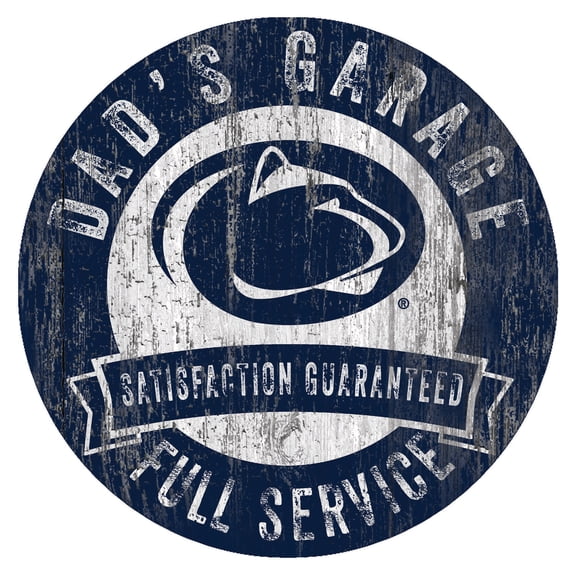 Penn State Nittany Lions 12" x 12" Dad's Garage Sign