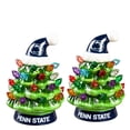 thumbnail image 1 of Penn State Nittany Lions 2-Pack 4" Ceramic LED Christmas Tree Set, 1 of 3