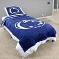 thumbnail image 1 of Penn State Nittany Lions 3 Pc Reversible Cotton Comforter Set, 1 Comforter, 2 Shams, Full, 1 of 8