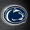 thumbnail image 1 of Penn State Nittany Lions LED Team Logo Shaped Lighted Wall Sign, 1 of 2