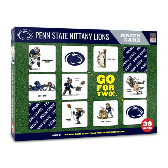 Penn State Nittany Lions Licensed Memory Match Game