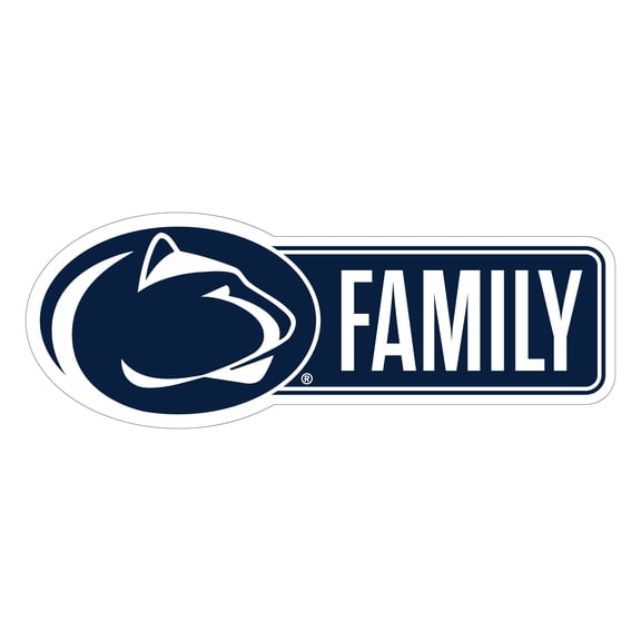Penn State Nittany Lions Proud Family Die Cut Decal Officially Licensed Collegiate Product (3-Inches Wide)