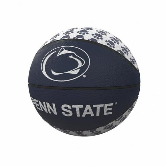 Penn State Nittany Lions Repeating Logo Mini-Size Rubber Basketball