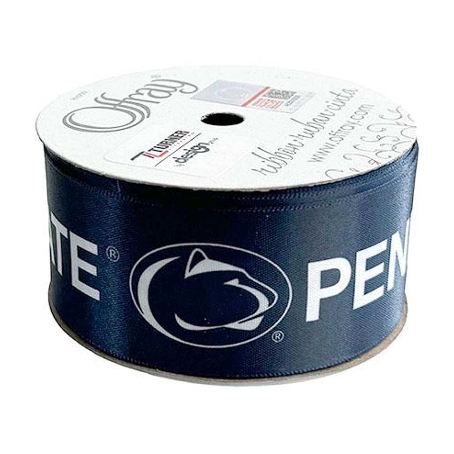 Penn State Printed Ribbon 1.5"-Inch Width, 15 Foot Spool