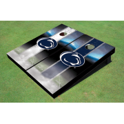 Penn State University Nittany Lions Field Long Stripe Alternating Themed Cornhole Boards