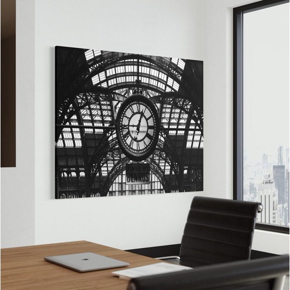 Penn Station Photo Nyc Architecture Accent Portrait Decor Unframed Paper Print