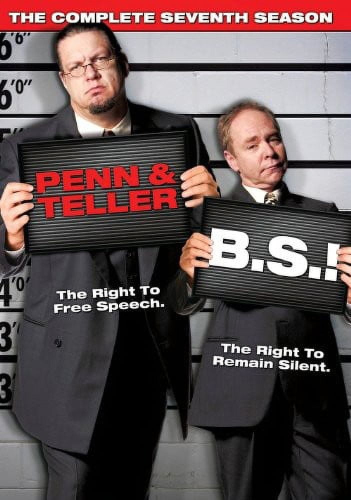 Penn & Teller Bullshit: Seventh Season (DVD) - Walmart.com