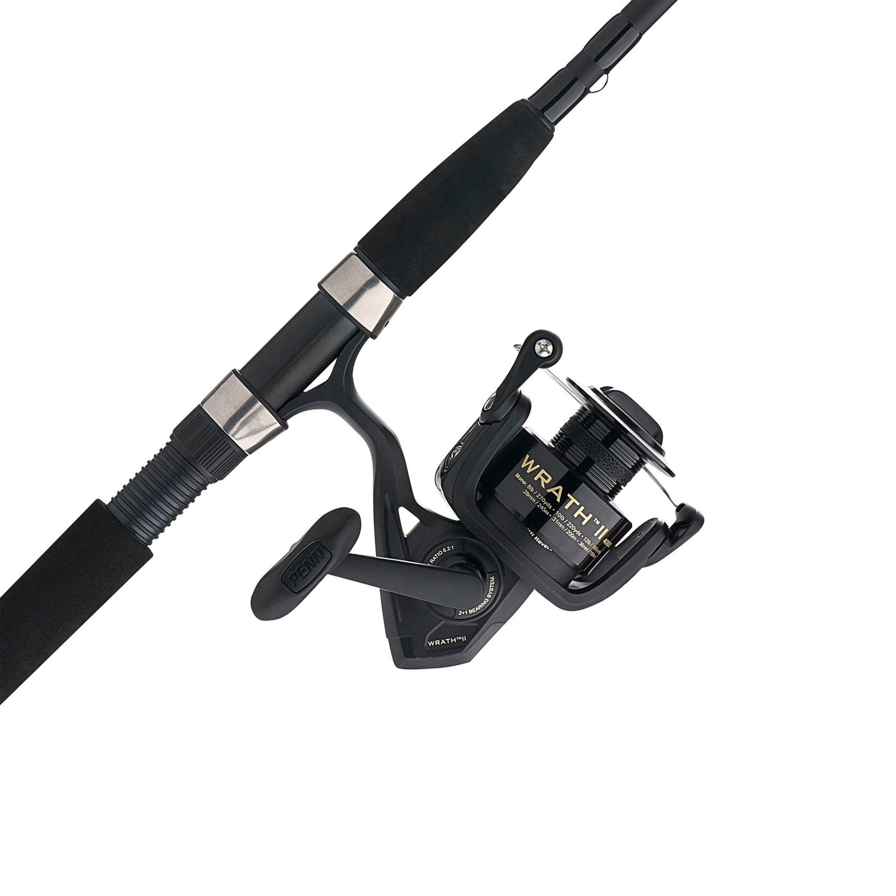 PENN Wrath® II Spinning Combo, 7' Medium Fishing Rod, 4000 Size